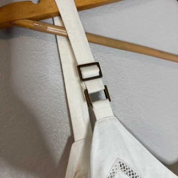 O'Neill Cream Midi Wrap Dress - Picture 2 of 16